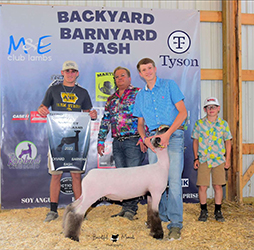 Third Overall, Reserve Cross - Backyard Barnyard Bash, IA